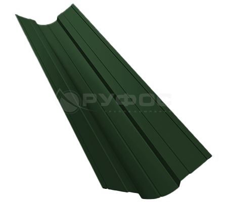 Планка ендовы верхней фигурной 70x70 с покрытием GreenCoat Pural BT