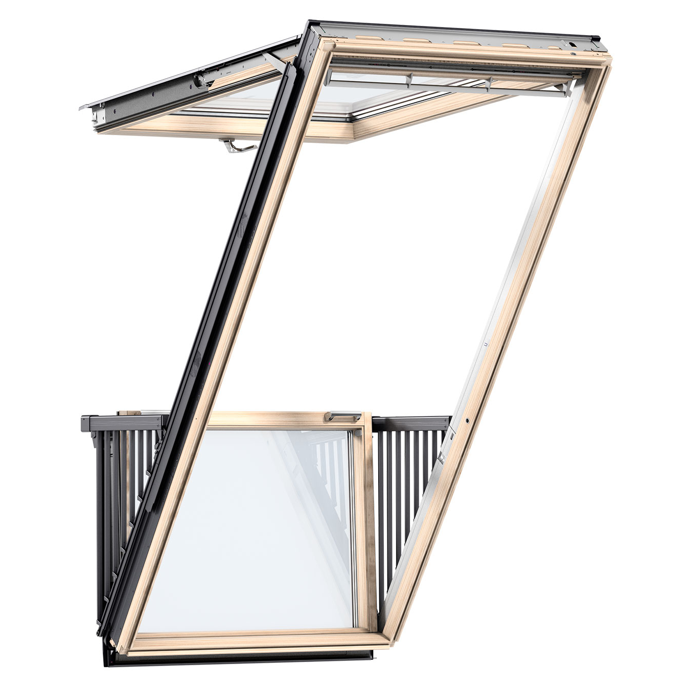 Мансардные окна velux купить. Окно-балкон Velux Cabrio. Окно-балкон Velux Cabrio GDL pk19. Velux WCM 531. Мансардные окна балкон- Велюкс.