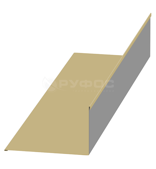 Планка примыкания верхняя 250x147 с покрытием Полиэстер