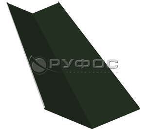 Планка ендовы нижней 300x300 с покрытием GreenCoat Pural BT