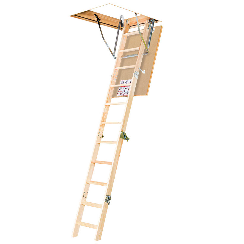 Деревянная чердачная лестница (LWS Plus - 4 секции)