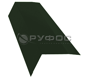 Планка карнизная 100x65 с покрытием GreenCoat Pural BT