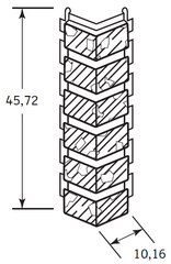 Угол - Hand-Laid Brick