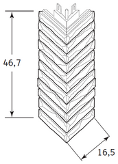 Угол - Stacked Stone Premium