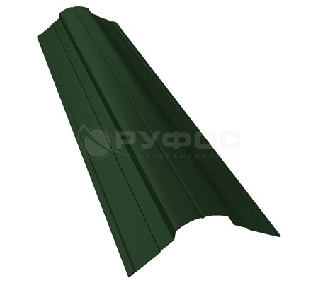 Планка конька фигурного 70x70 с покрытием GreenCoat Pural BT