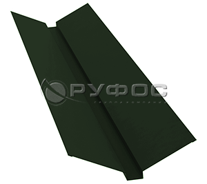 Планка ендовы верхней 115x30x115 с покрытием GreenCoat Pural BT